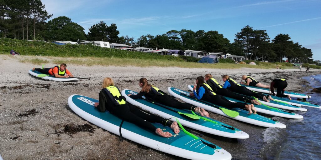 sup med klassen samsø lejerskole